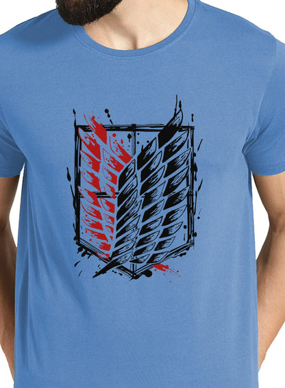 ADRO Mens Attack on Titan Cotton T-Shirt (S)