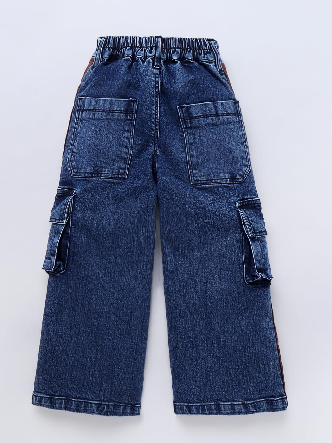 Naughty Ninos GirlS Loose Casual Pants (Nn00055Pnt_Dark Blue
