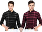 Noble Monk MenS Polo Neck Full Sleeves T-Shirt | Causal Tshirt For Men