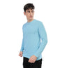 SHODOX Mens Solid Polycotton Round Neck Full Sleeve Regular fit Tshirt (Pack of 1)