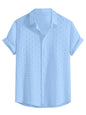 Leriya Fashion MenS Regular Fit Shirt Light Blue