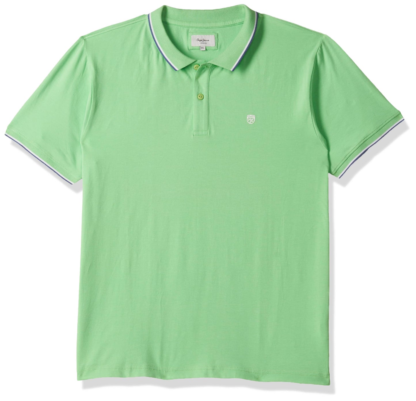 Pepe Jeans MenS Solid Regular T-Shirt (Pm541453_Green 2Xl)