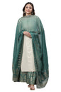 Aurelia Women'S Polyester Dupatta 23Aua80002-506914-Green-Fs, Free Size