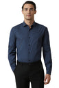 Allen Solly Men Slim Fit Printed Formal Full Sleeve T-Shirt