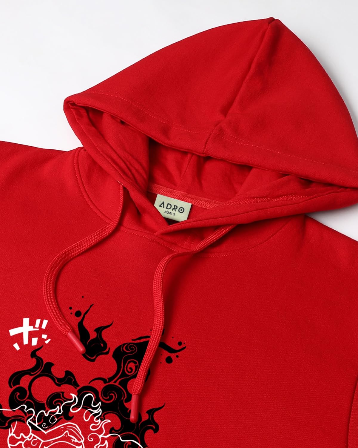 ADRO Hoodies for Men | Printed Hoodie for Men | Cotton Hoodie | Luffy Hoodie Gear 5 | Sweatshirt for Men | Anime Hoodie | H24-LU