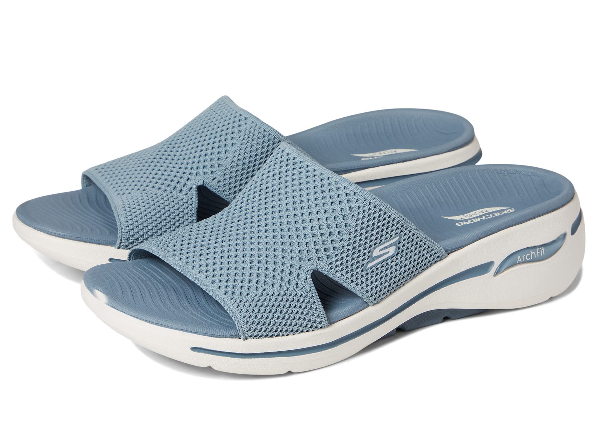 Skechers Women Go Walk Arch Fit Wor Sandals & Floaters