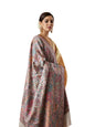 Pashmoda Women Khushnuma Kaani Wool Blend Kashmiri Shawl (Size: 101X203 CM)