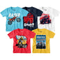 Bon Organik Boys Regular Fit T-Shirt (BON15056_Multi