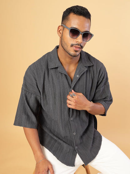 Rigo Cotton Oversized Shirts for Men | Half Sleeves Hawaiian Shirts for Men | Summer Oversized Shirts Shirt for Men | Oversized