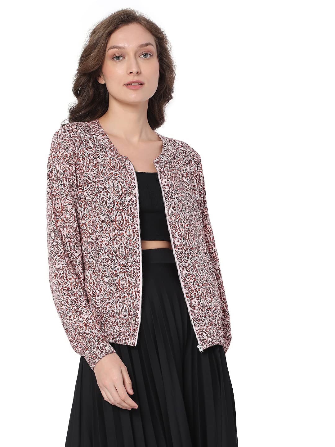 Vero Moda Regular Fit Jacket(264654701_Parfait Pink_S)