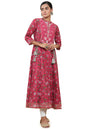 Soch Women Maroon Printed Kurta