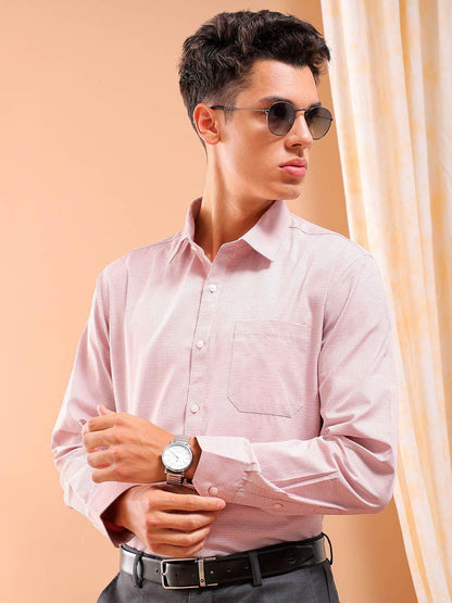 The Indian Garage Co Mens Slim Fit Shirt (0224-SHFRDB-04-02_Red
