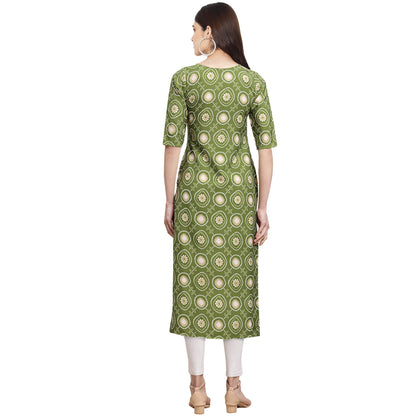Pinkmint Women's Crepe Digital Print Straight Kurta [Pack of 3] (CKB_337-330-336)