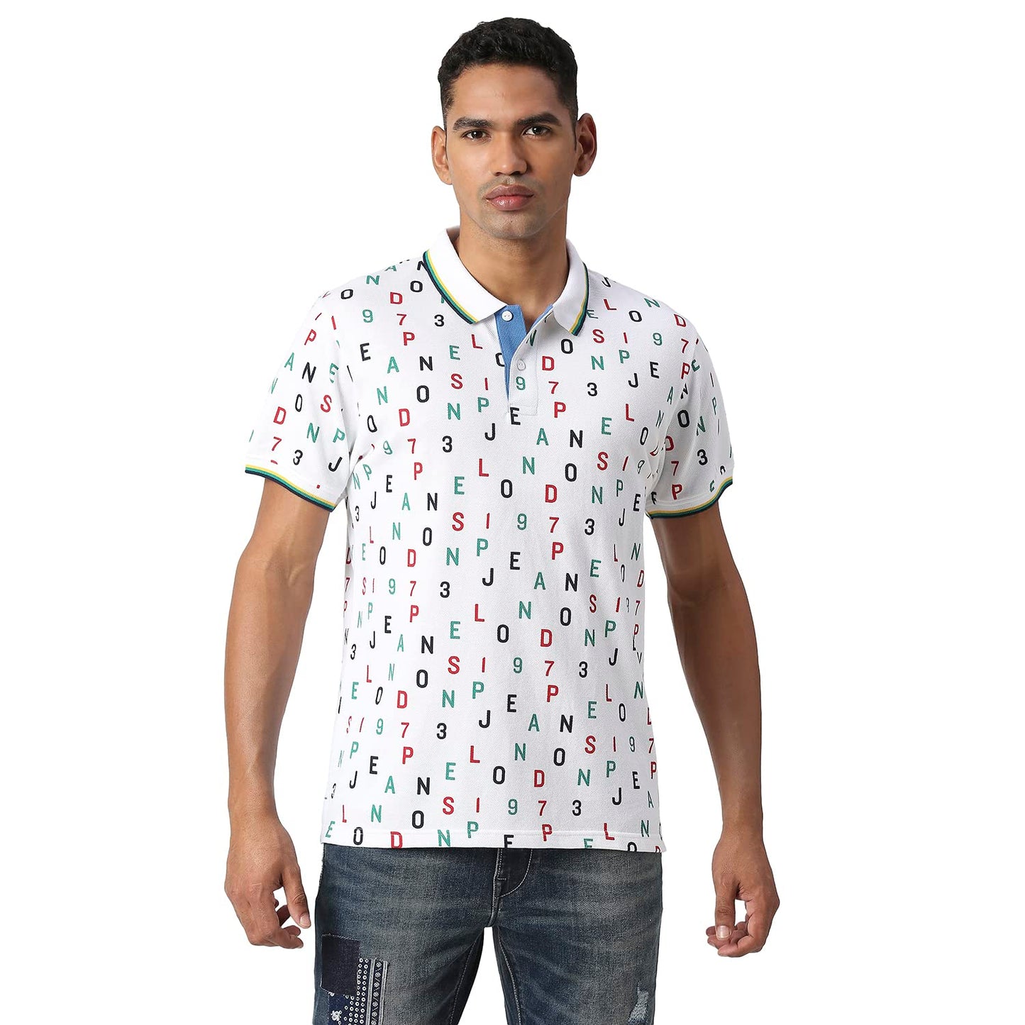 Pepe Jeans MenS Regular Fit T-Shirt (Pm542066800Xxl_White