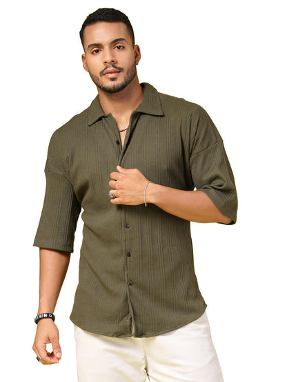 Rigo Cotton Oversized Shirts for Men | Half Sleeves Hawaiian Shirts for Men | Summer Oversized Shirts Shirt for Men | Oversized