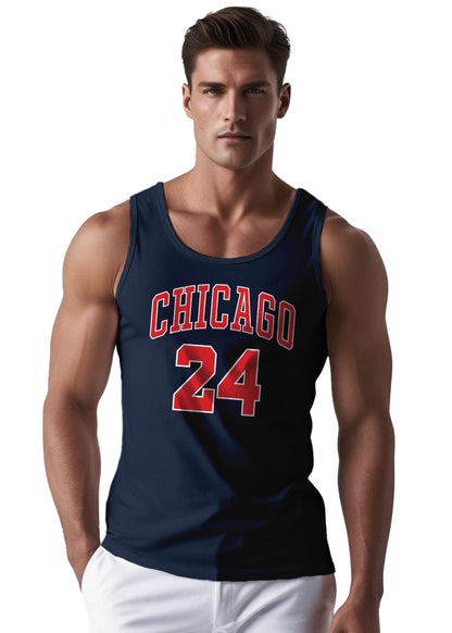 Peppyzone Mens Printed Regular Fit Vest (TT-Bulls23-891_Navy Blue4