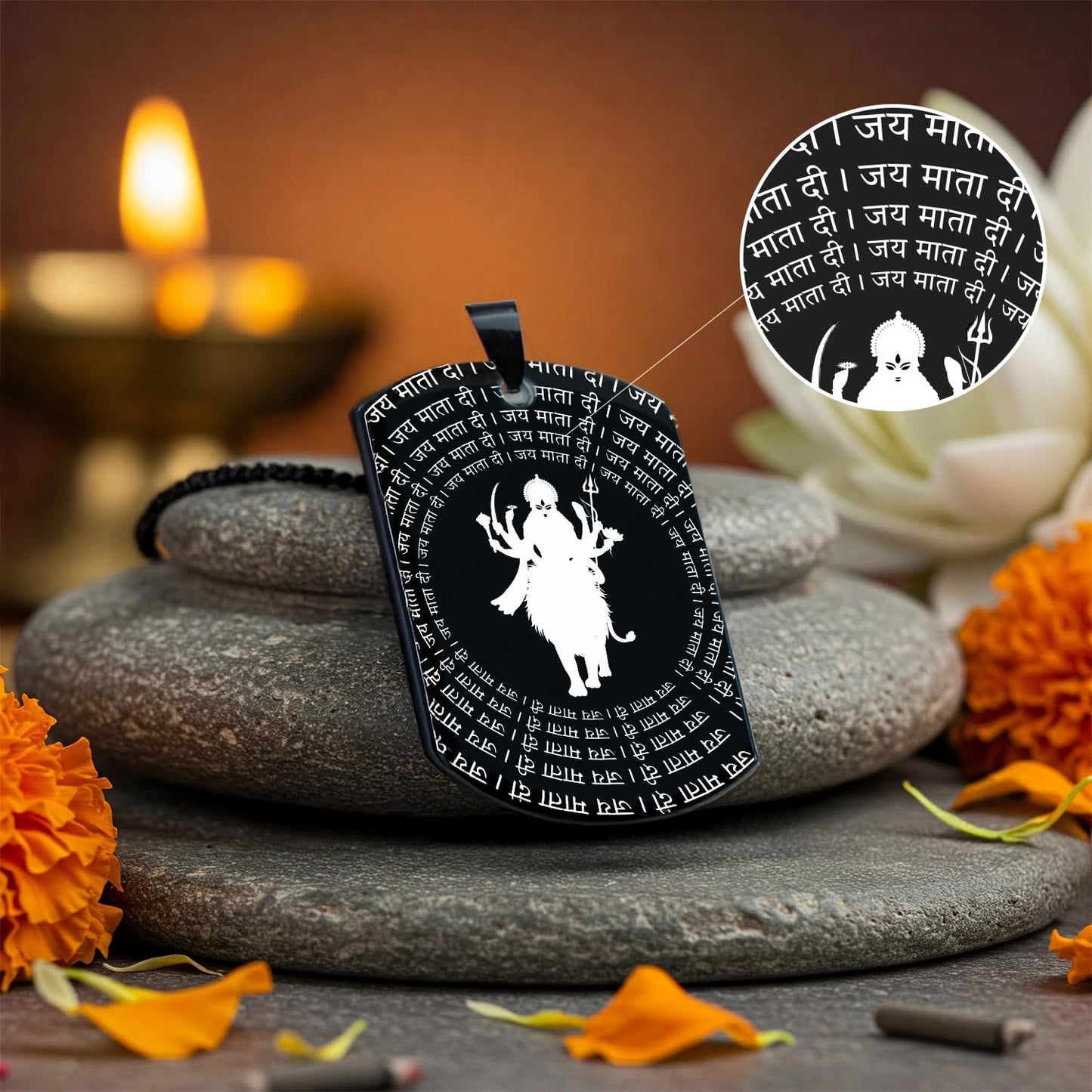 Astrotalk Maa Durga Raksha Kavach | Protection, Success & Prosperity | 108 Hours Energized by Top Astrologers | Engraved Maa Durga Pendant