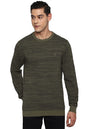 Allen Solly Men Striped Full Sleeve Crew Neck Pullover