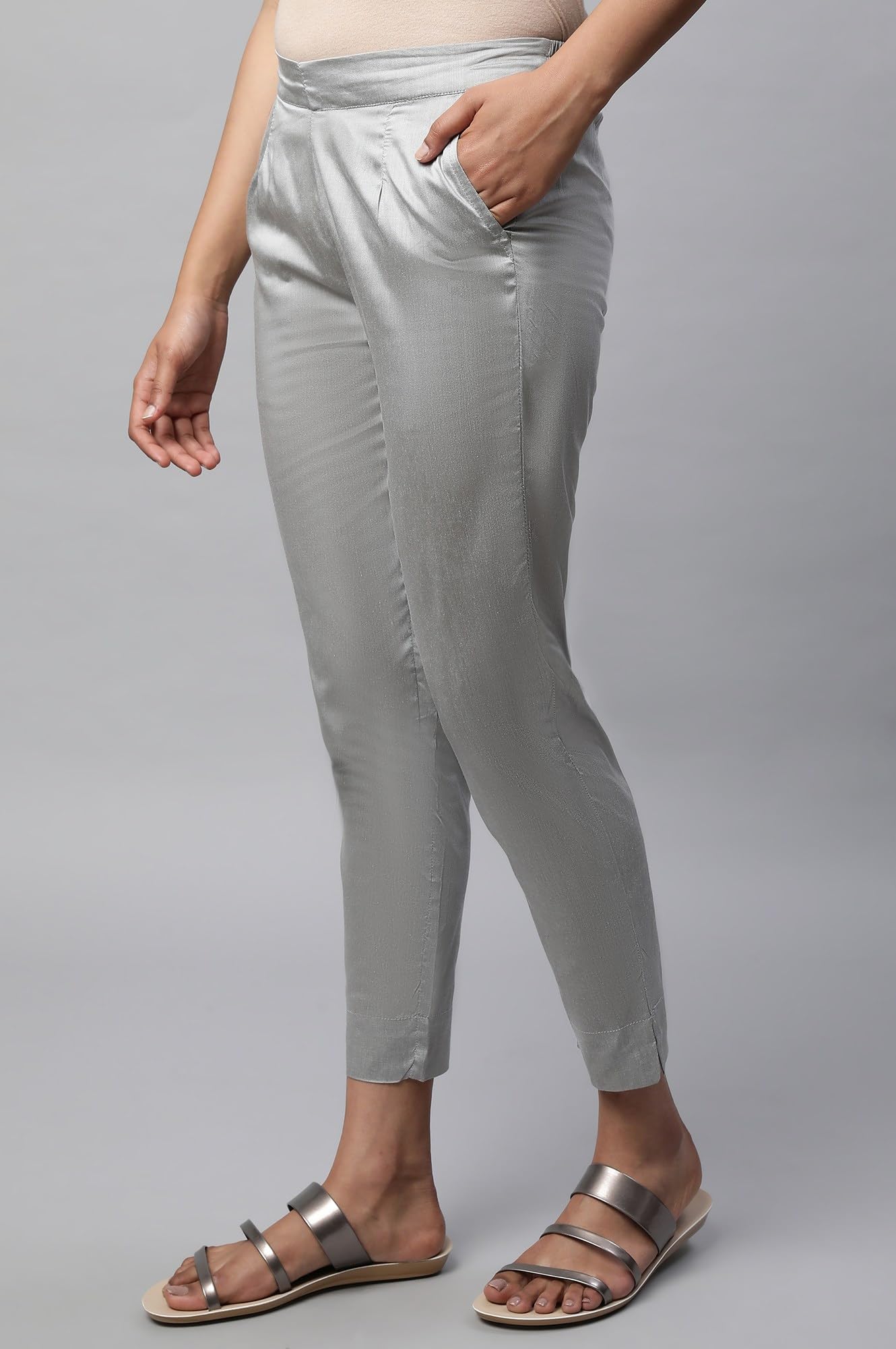 Aurelia Strechable Trouser For Women | Ankle Length Trouser For Women | Pants For Women