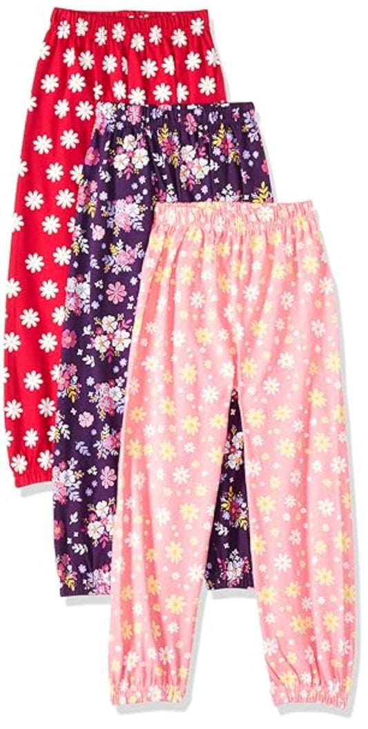 T2F Girls Regular Track Pants (GLSTRK08_Multicolour