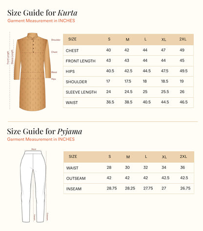 Manyavar Kurta Set For Men, Full Sleeves Mandarin Collar Ethnic MenS Kurta Set For Engagement, Wedding, Party Blended Viscose S