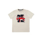 Pepe Jeans BoyS Regular Fit T-Shirt (Pb503803_Ecru White_Oat