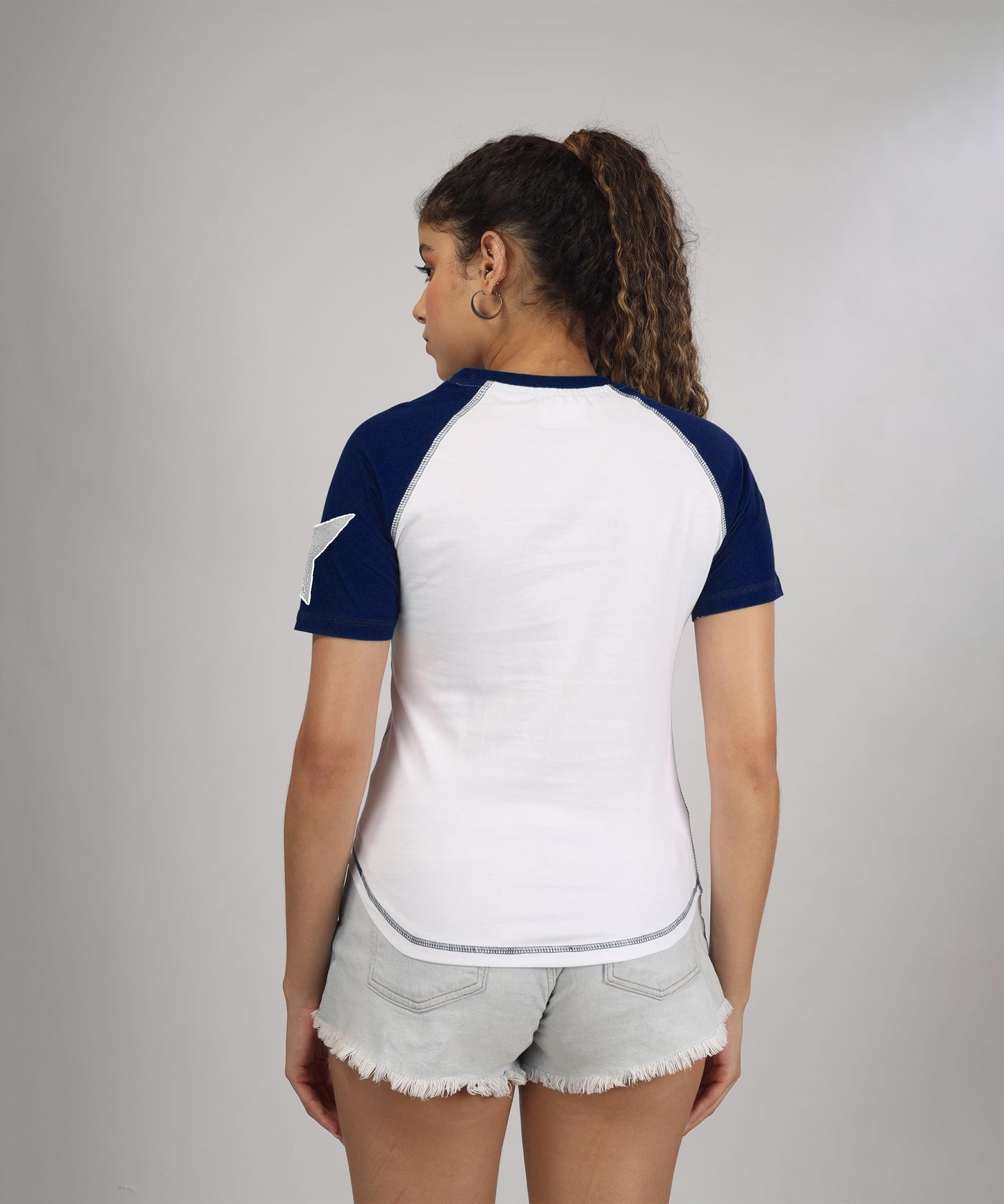 SHODOX Womens 100% Cotton Printed Regular fit Round Neck Short Sleeve Tshirt (Pack of 1)