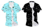 Kadiyu Half Sleeve Casual Printed Shirts For Men Regular Fit Printed Spread Collar Casual Shirt Lycra Fabric With Combo Shirt (P