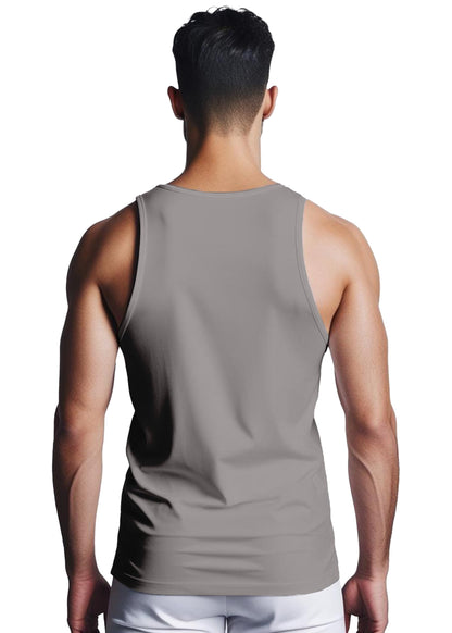 Peppyzone Mens Printed Regular Fit Vest (TT-ArmyP-1092_Grey