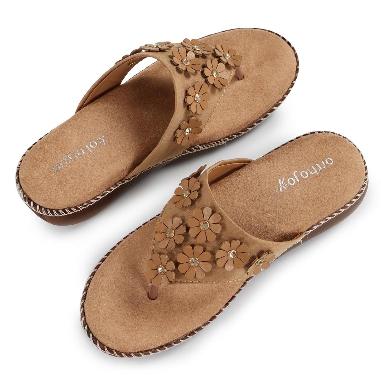 Ortho Joy Doctor Fancy Footwear For Women || Orthopedic WomenS Fancy Slipper/Sandal For Women