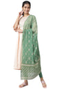 Aurelia Rayon WomenS Pink Embroidered Dress With Green Kurta Set 22Aud10483-503988_Xxl