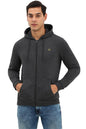 Allen Solly Men Regular Fit Solid Cotton Hooded Hoodie