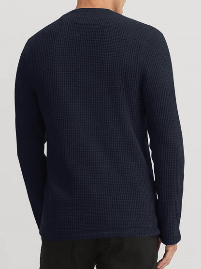 Noble Monk MenS Round Neck T Shirt |Full Sleeves |Solid Pattern | Casual T-Shirt For Men