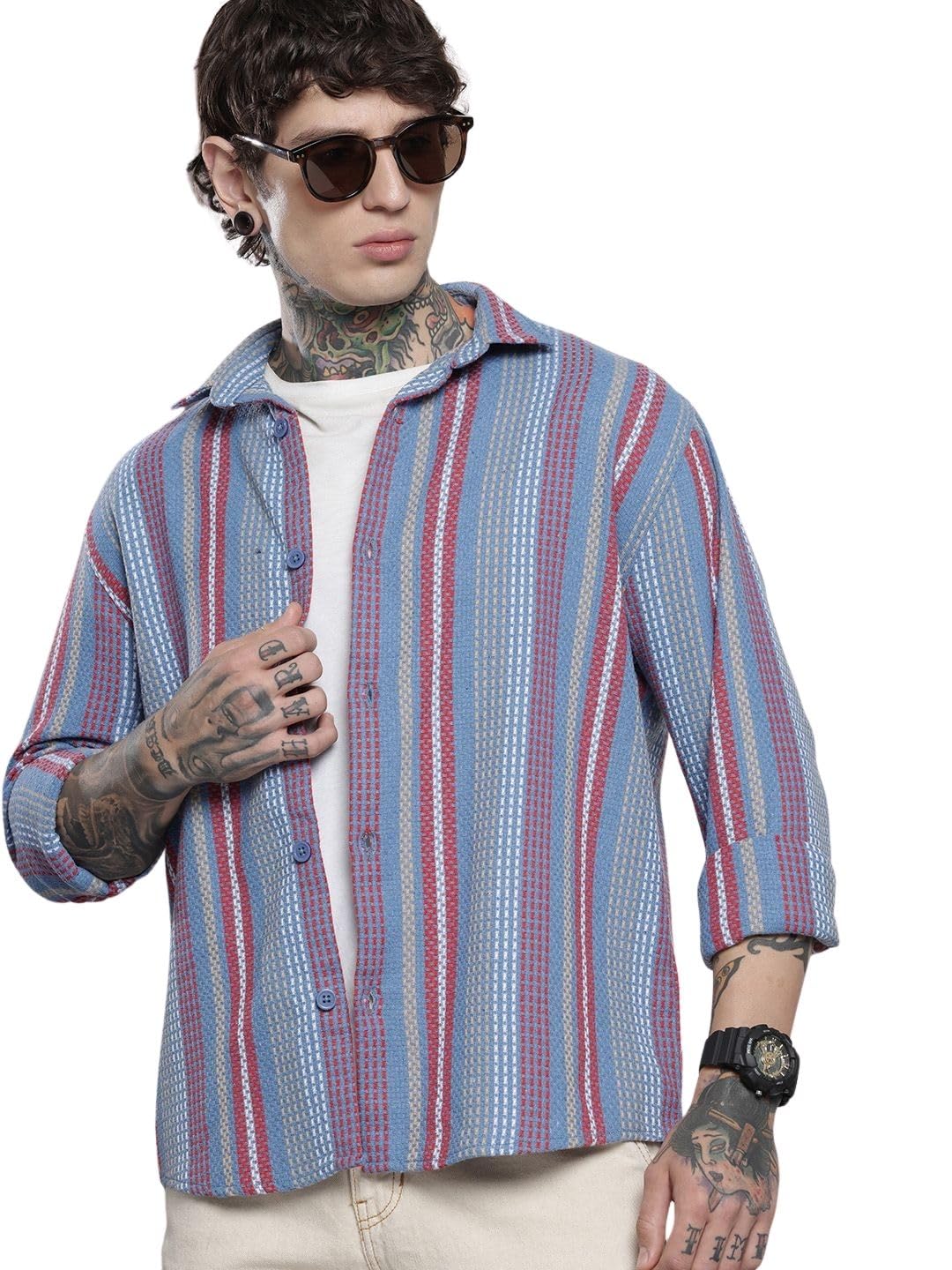 The Indian Garage Co Mens Relaxed Fit Shirt