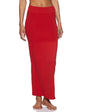 Zivame All Day Flared Mermaid Saree Shapewear for Women - Red