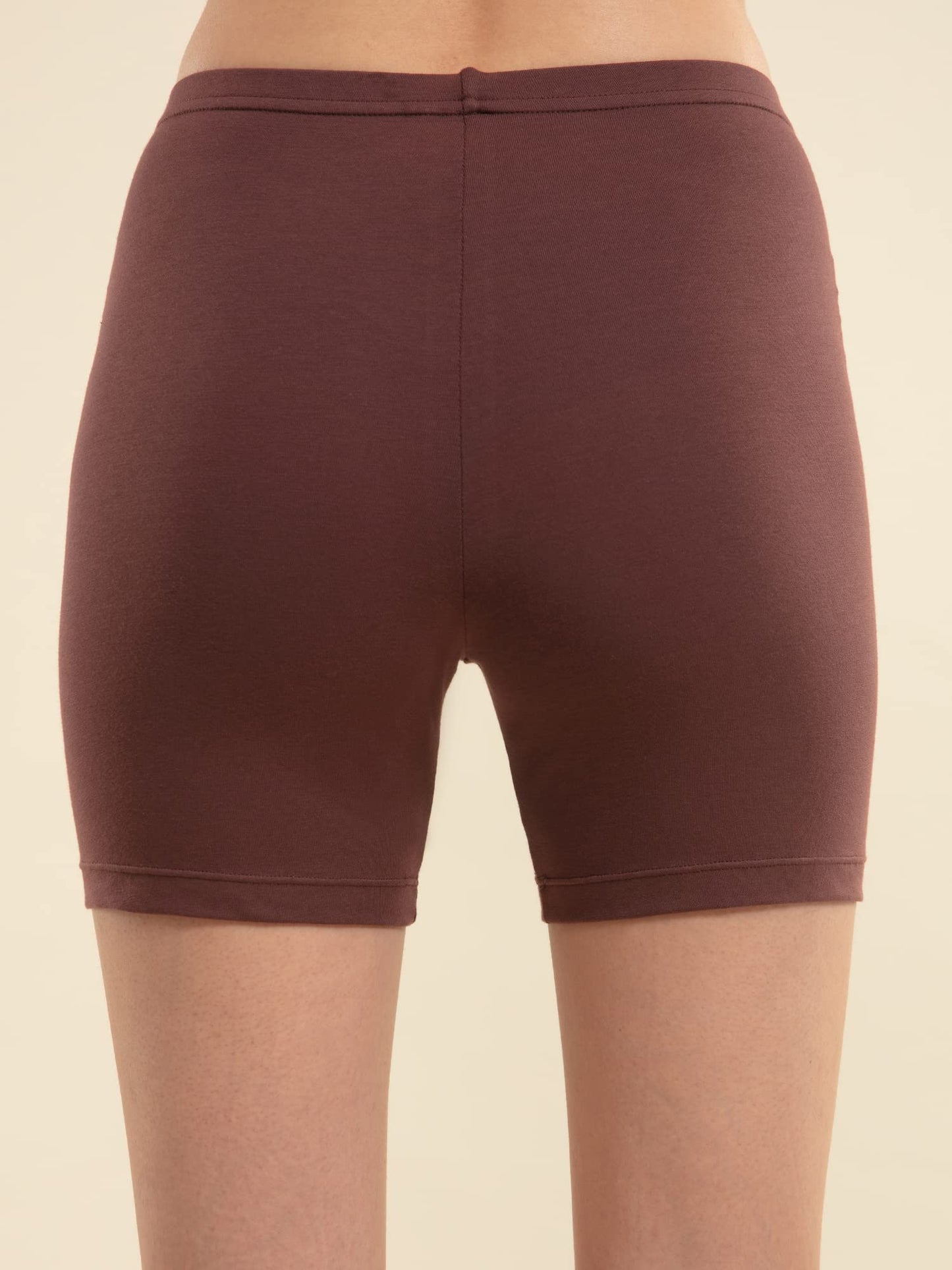Nykd (Nyp083 Po2 Cotton Stretchable Cycling Shorts For Women | High Waist Shorties With Full Coverage & Concealed Waistband | Id