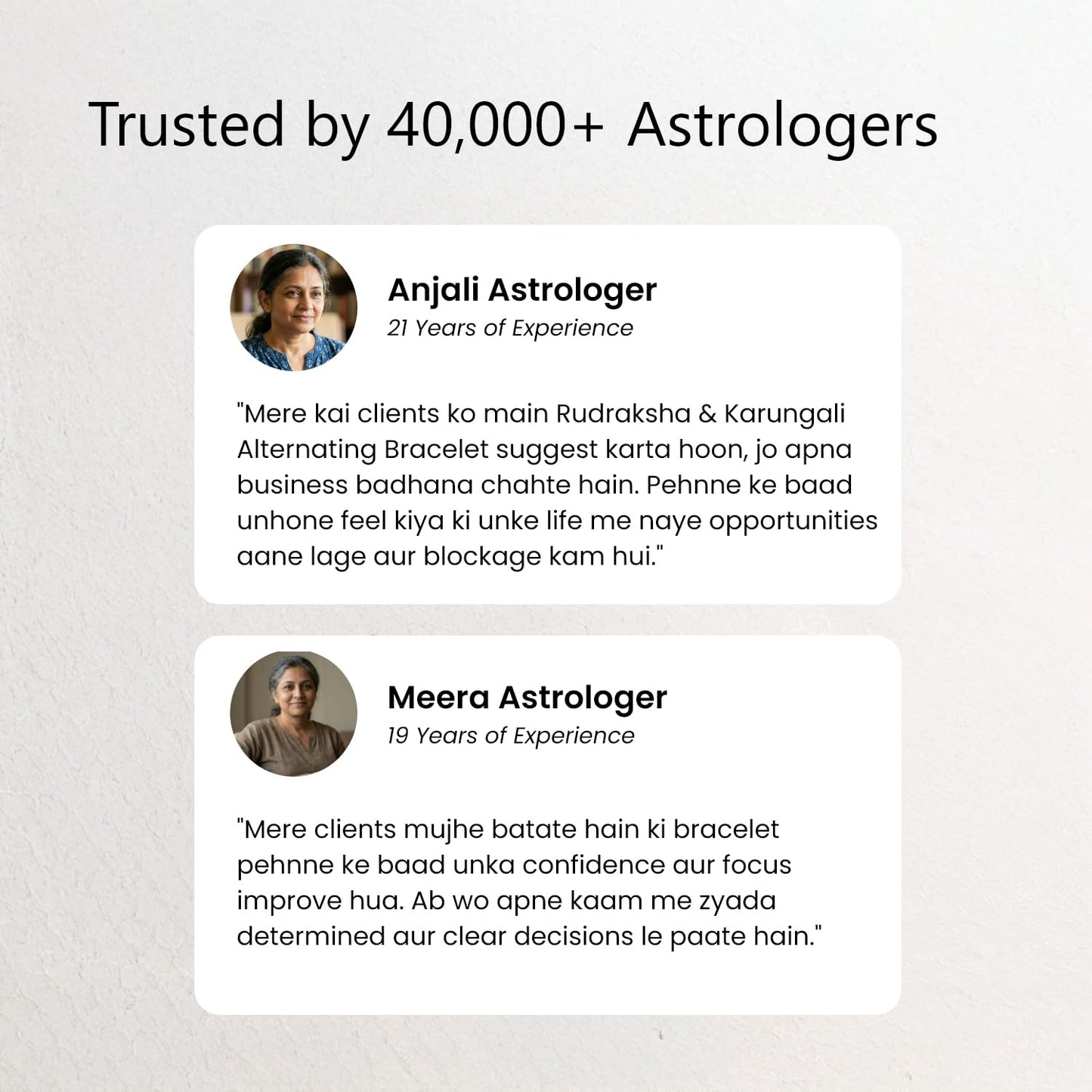 Astrotalk Divya Rudraksha Karungali Bracelet | Original 5 Mukhi Rudraksha and Karungali Beads| Shields From Evil Eye, Brings Peace & Focus | Bracelet for Man and Woman | Gift for Man & Woman