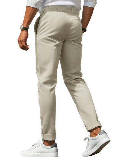 Noble Monk Formal Pants For Men | Stylish Regular Fit MenS Wear Trousers For Office Or Party | Solid Formal Regular Fit Trouser