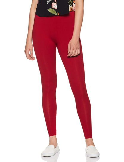 Rupa Softline 4D Cotton Stretch Comfort Ankle Leggings for Women,All-Purpose Fashion for Western, Ethnic, Sporty, and Casual Wea