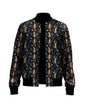Veirdo Mens Leopard Printed Zip Up Cotton Shacket/Jacket
