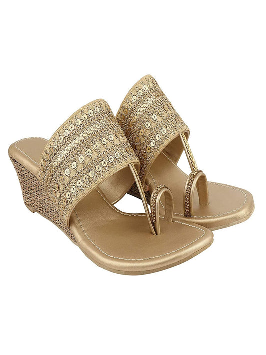 Shoetopia WomenS Flat Kolhapuris