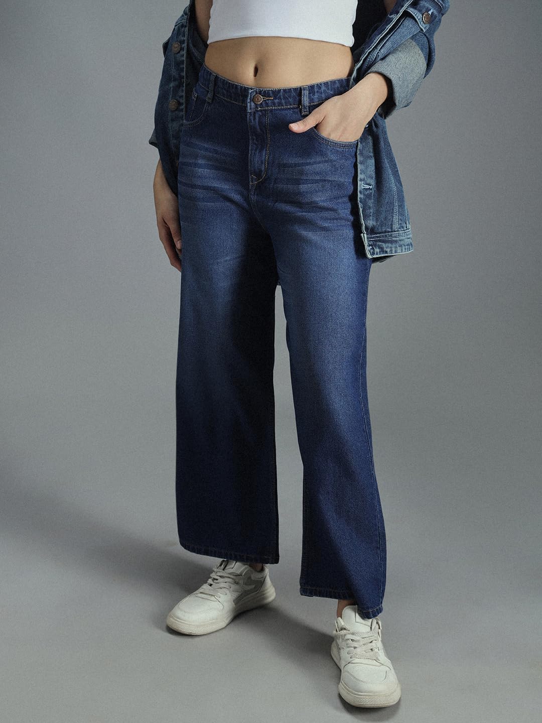 High Star WomenS Regular Jeans (Hswjns2401_Ig3_Blue_6