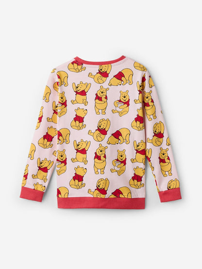 The Souled Store Official Disney: Pooh Bear Boys Round Neck Long Sleeve Multicolor Graphic Print Regular Fit Sweatshirts Sweatsh