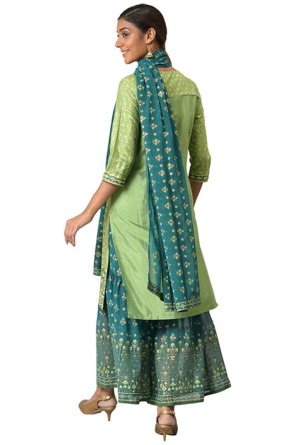 Aurelia WomenS Viscose Set (22Aud10444-504440_Green