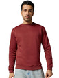 XYXX Mens Cotton Blend Round Neck XY_MB15_Sweatshirt_Auburn Red