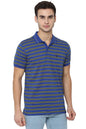 Allen Solly Men Striped Polo Neck Polo Shirt