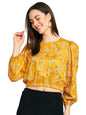 Modeve Women Floral Crop Top For Summer