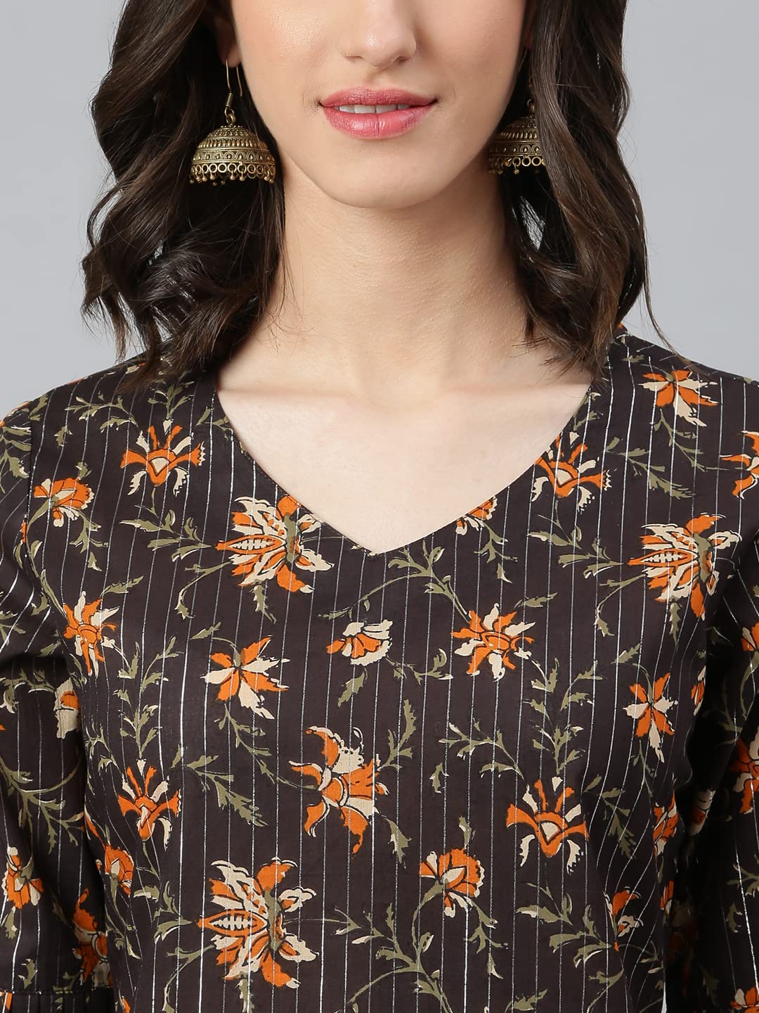idaLia Multicolour Printed Kurta