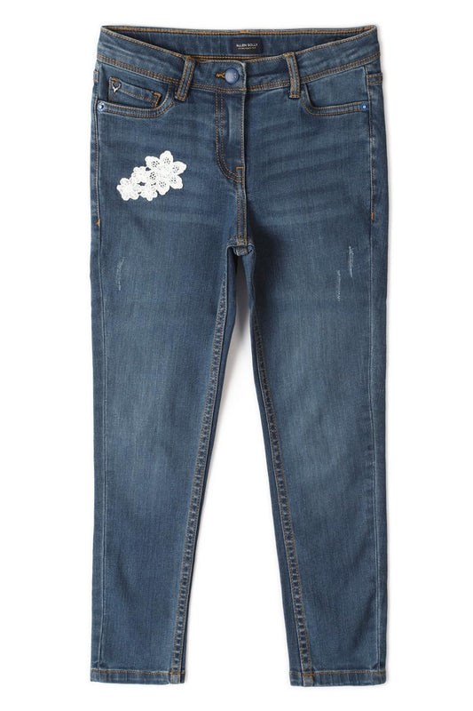 Allen Solly Girls Skinny Fit Jeans
