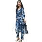 ANNI DESIGNER Womens Cotton Blend Kurta Palazzos Set